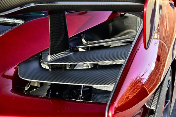 2019 Red McLaren Senna for sale and sold by Sandbox Motors