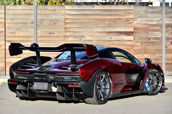 2019 Red McLaren Senna for sale and sold by Sandbox Motors