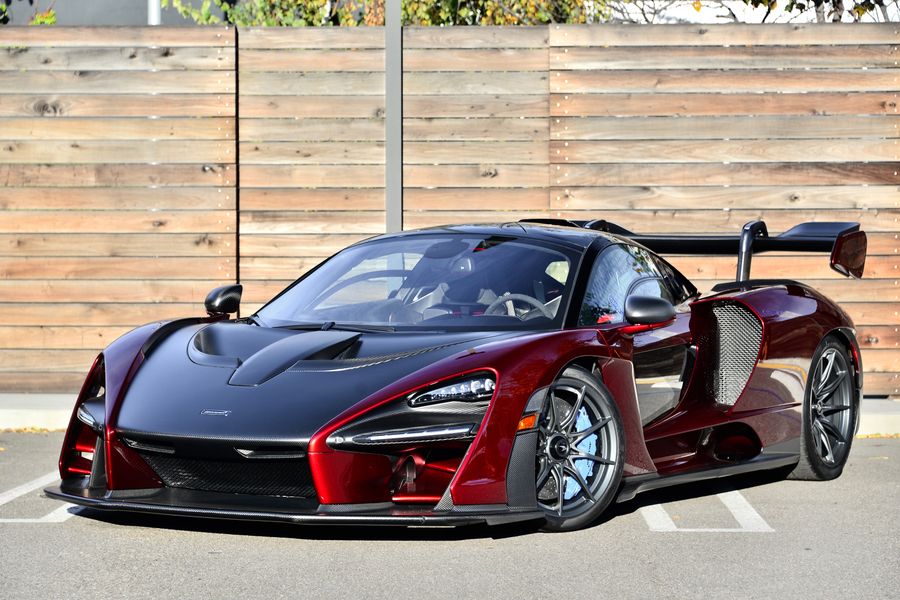 2019 Red McLaren Senna for sale and sold by Sandbox Motors