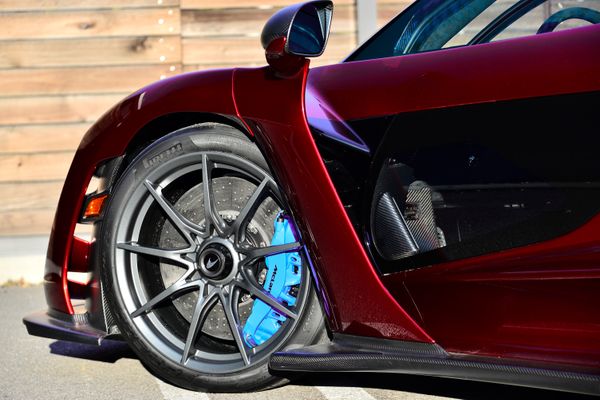 2019 Red McLaren Senna for sale and sold by Sandbox Motors
