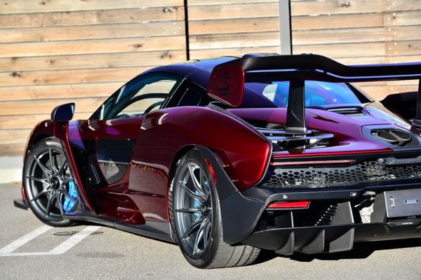 2019 Red McLaren Senna for sale and sold by Sandbox Motors