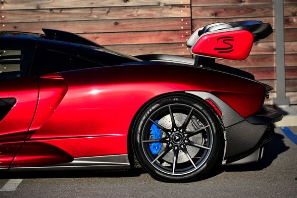 2019 Red McLaren Senna for sale and sold by Sandbox Motors
