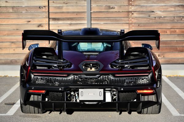 2019 Red McLaren Senna for sale and sold by Sandbox Motors