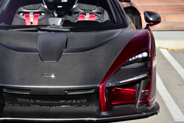 2019 Red McLaren Senna for sale and sold by Sandbox Motors