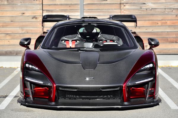 2019 Red McLaren Senna for sale and sold by Sandbox Motors