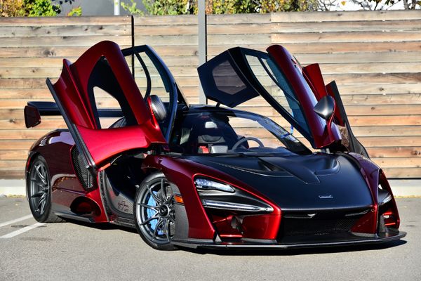 2019 Red McLaren Senna for sale and sold by Sandbox Motors