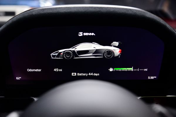 2019 Red McLaren Senna for sale and sold by Sandbox Motors