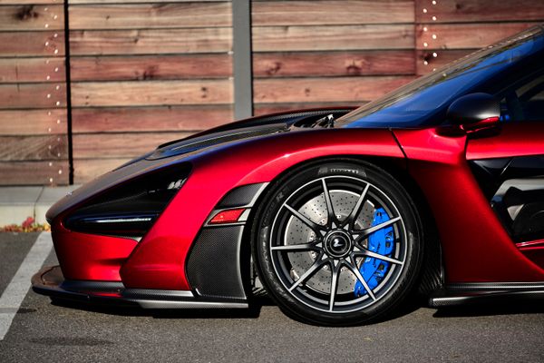 2019 Red McLaren Senna for sale and sold by Sandbox Motors