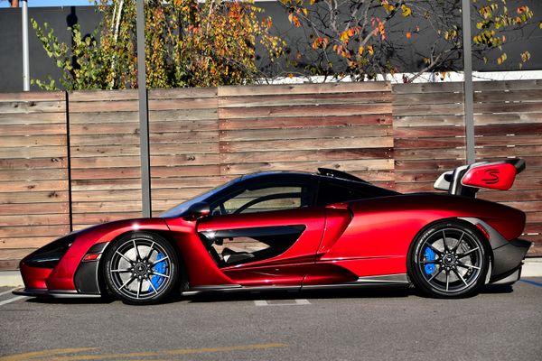 2019 Red McLaren Senna for sale and sold by Sandbox Motors
