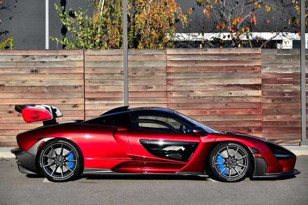 2019 Red McLaren Senna for sale and sold by Sandbox Motors