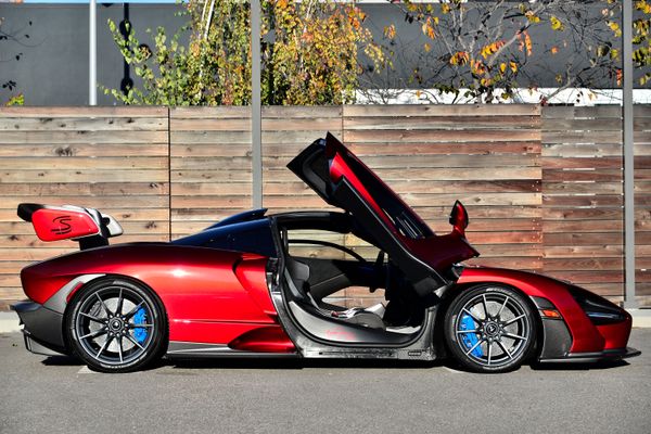2019 Red McLaren Senna for sale and sold by Sandbox Motors
