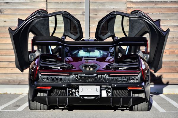 2019 Red McLaren Senna for sale and sold by Sandbox Motors