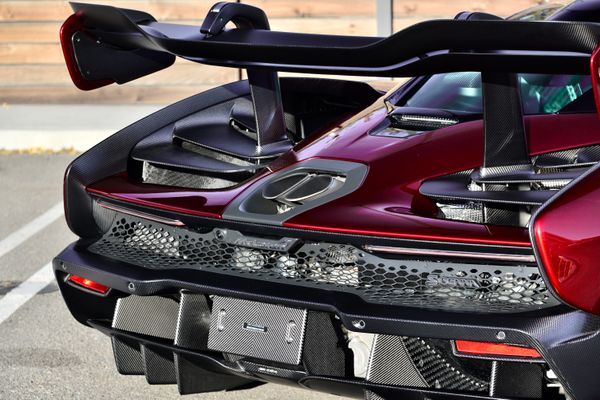 2019 Red McLaren Senna for sale and sold by Sandbox Motors