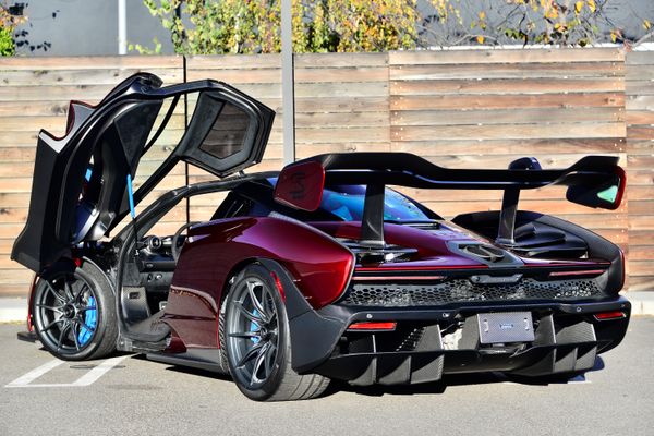 2019 Red McLaren Senna for sale and sold by Sandbox Motors