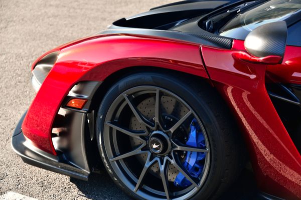 2019 Red McLaren Senna for sale and sold by Sandbox Motors