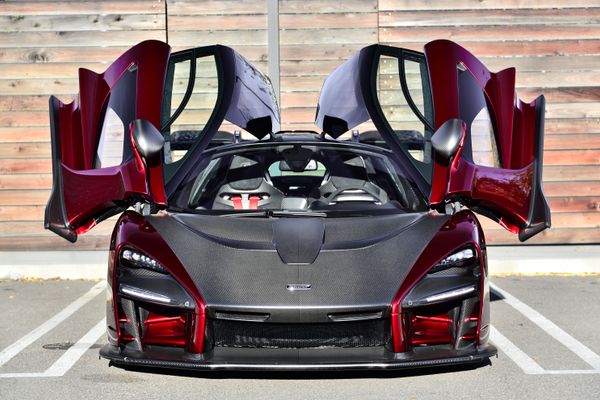2019 Red McLaren Senna for sale and sold by Sandbox Motors