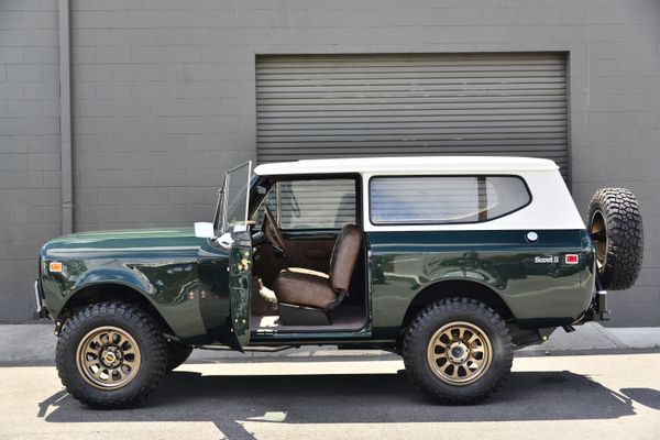 1973 International Harvester Scout II, Epsom Green Metallic, previously sold by Sandbox Motors