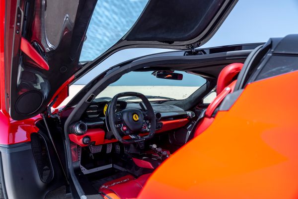 red 2014 Ferrari LaFerrari for sale and sold byandbox Motors
