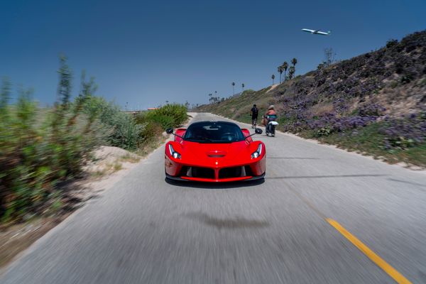 red 2014 Ferrari LaFerrari for sale and sold byandbox Motors