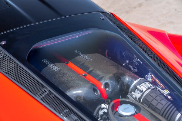 red 2014 Ferrari LaFerrari for sale and sold byandbox Motors