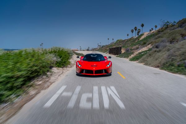 red 2014 Ferrari LaFerrari for sale and sold byandbox Motors