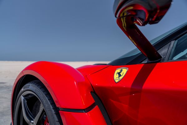 red 2014 Ferrari LaFerrari for sale and sold byandbox Motors