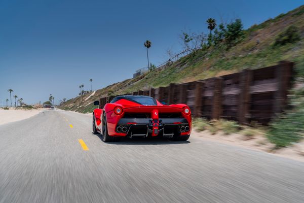 red 2014 Ferrari LaFerrari for sale and sold byandbox Motors