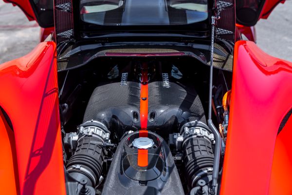 red 2014 Ferrari LaFerrari for sale and sold byandbox Motors