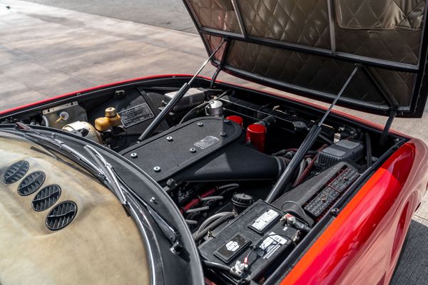 1971 Daytona Ferrari recently sold, 365 GTB/4 in Rosso Corsa red with camel tan interior