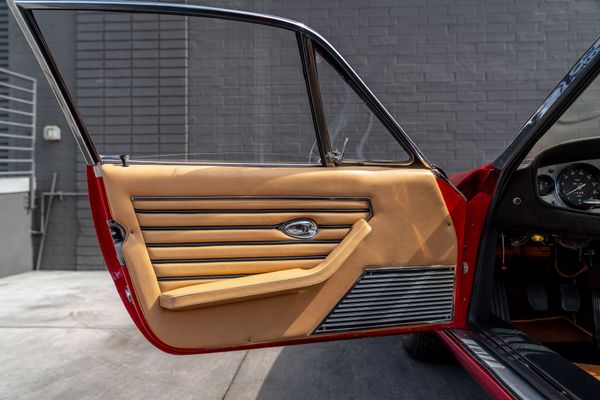 1971 Daytona Ferrari recently sold, 365 GTB/4 in Rosso Corsa red with camel tan interior