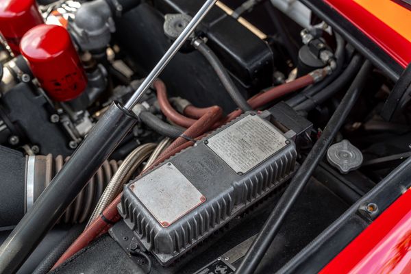 1971 Daytona Ferrari recently sold, 365 GTB/4 in Rosso Corsa red with camel tan interior