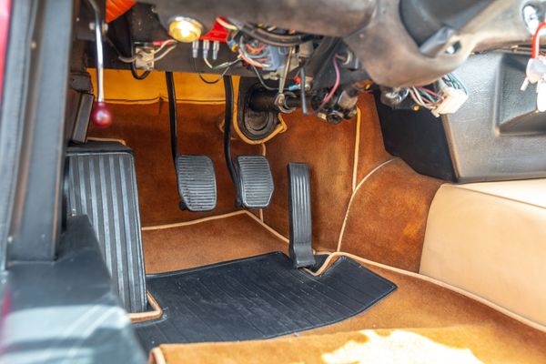 1971 Daytona Ferrari recently sold, 365 GTB/4 in Rosso Corsa red with camel tan interior