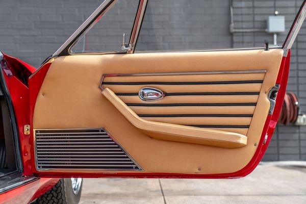 1971 Daytona Ferrari recently sold, 365 GTB/4 in Rosso Corsa red with camel tan interior