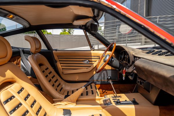 1971 Daytona Ferrari recently sold, 365 GTB/4 in Rosso Corsa red with camel tan interior