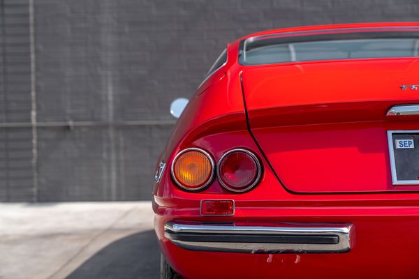 1971 Daytona Ferrari recently sold, 365 GTB/4 in Rosso Corsa red with camel tan interior