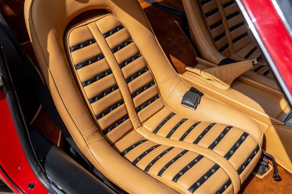1971 Daytona Ferrari recently sold, 365 GTB/4 in Rosso Corsa red with camel tan interior