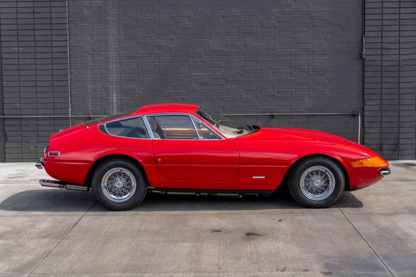 1971 Daytona Ferrari recently sold, 365 GTB/4 in Rosso Corsa red with camel tan interior