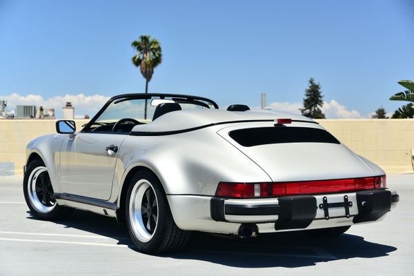 Linen Grey Metallic 1989 Porsche 911 Speedster Previously Sold by Sandbox Motors