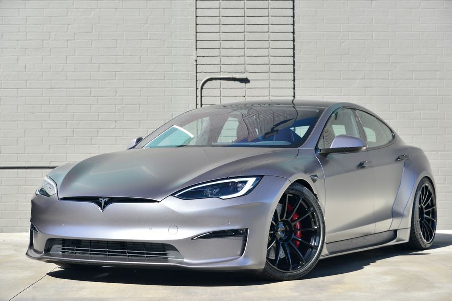2022 Tesla Model S Plaid Grey previously sold by Sandbox Motors
