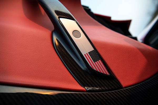 stunning red 2023 Hennessey Venom F5 for sale and sold by Sandbox Motors