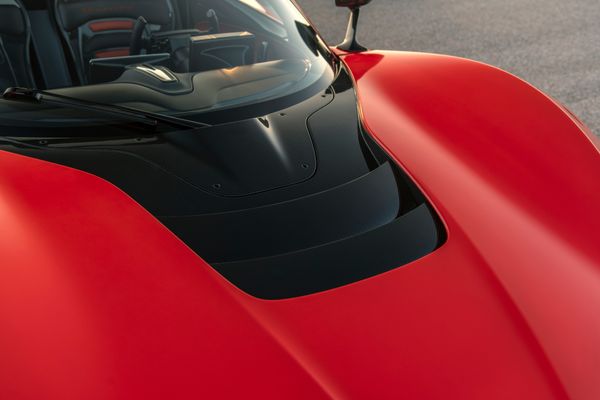 stunning red 2023 Hennessey Venom F5 for sale and sold by Sandbox Motors