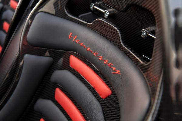 stunning red 2023 Hennessey Venom F5 for sale and sold by Sandbox Motors