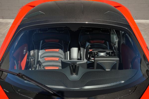 stunning red 2023 Hennessey Venom F5 for sale and sold by Sandbox Motors