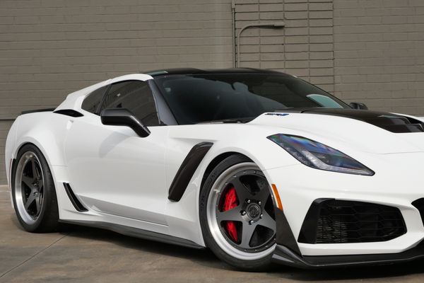 white 2019 Chevrolet Corvette ZR1 Premium sold by Sandbox Motors