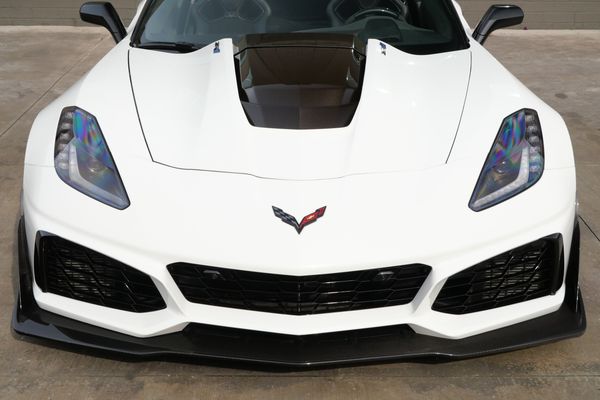 white 2019 Chevrolet Corvette ZR1 Premium sold by Sandbox Motors