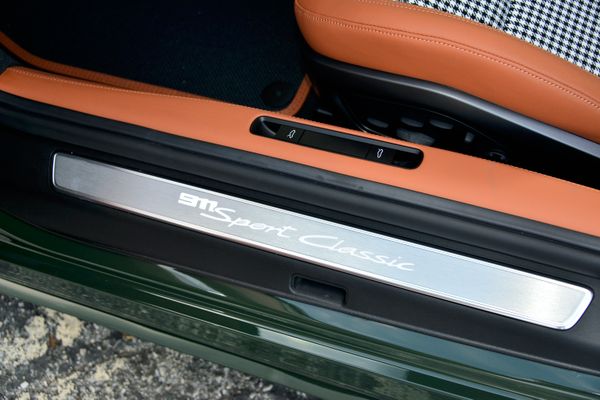 2023 Porsche 911 Sport Classic in Underberg Green for sale and sold by Sandbox Motors