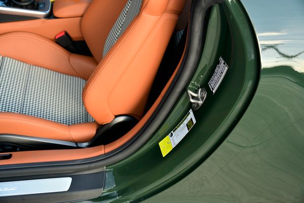 2023 Porsche 911 Sport Classic in Underberg Green for sale and sold by Sandbox Motors