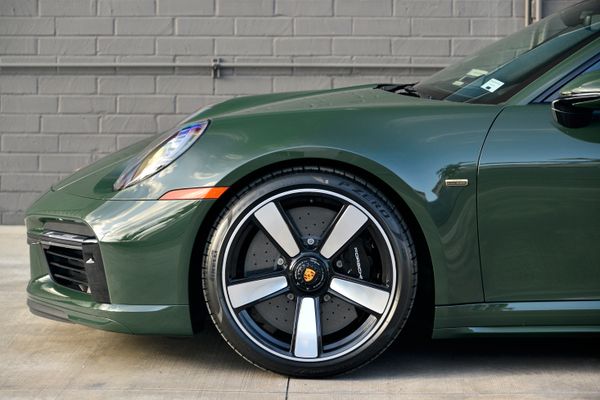 2023 Porsche 911 Sport Classic in Underberg Green for sale and sold by Sandbox Motors