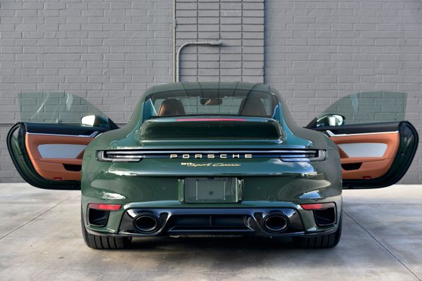 2023 Porsche 911 Sport Classic in Underberg Green for sale and sold by Sandbox Motors