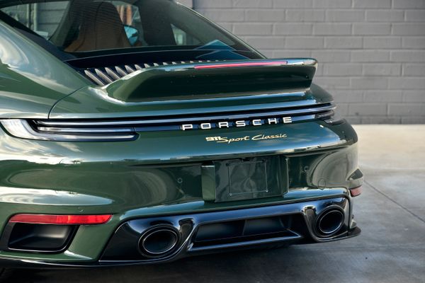 2023 Porsche 911 Sport Classic in Underberg Green for sale and sold by Sandbox Motors